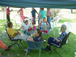 Budge,Melanie,Jennifer,Emily and Aunt Wanda