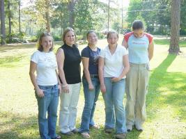 Amy,Lindy,Jennifer,Melanie and Emily