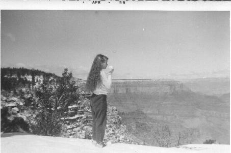 Jennifer with snowball