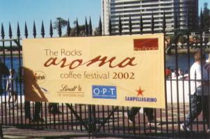 Coffee festival banner