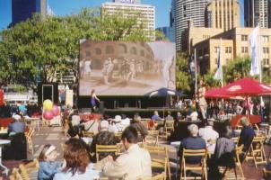 Main stage at the coffee festival